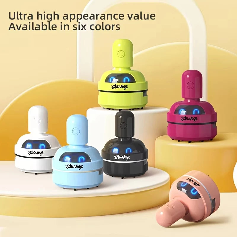 Mini aspirateur de bureau Portable, Rechargeable par Usb, 3 vitesses, collecteur de poussière pour ordinateur, pour le nettoyage des claviers du bureau et de la maison