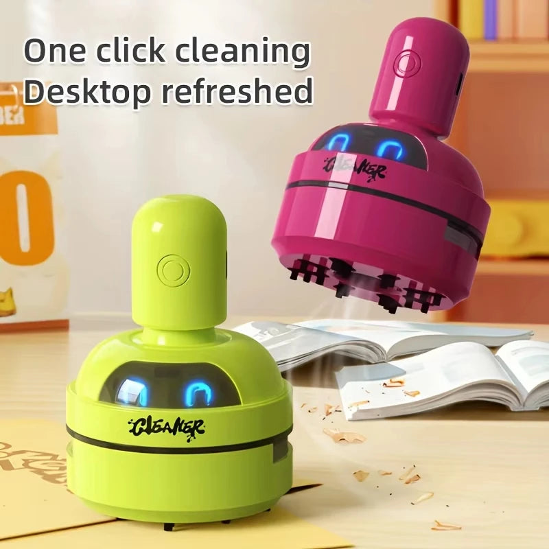 Mini aspirateur de bureau Portable, Rechargeable par Usb, 3 vitesses, collecteur de poussière pour ordinateur, pour le nettoyage des claviers du bureau et de la maison