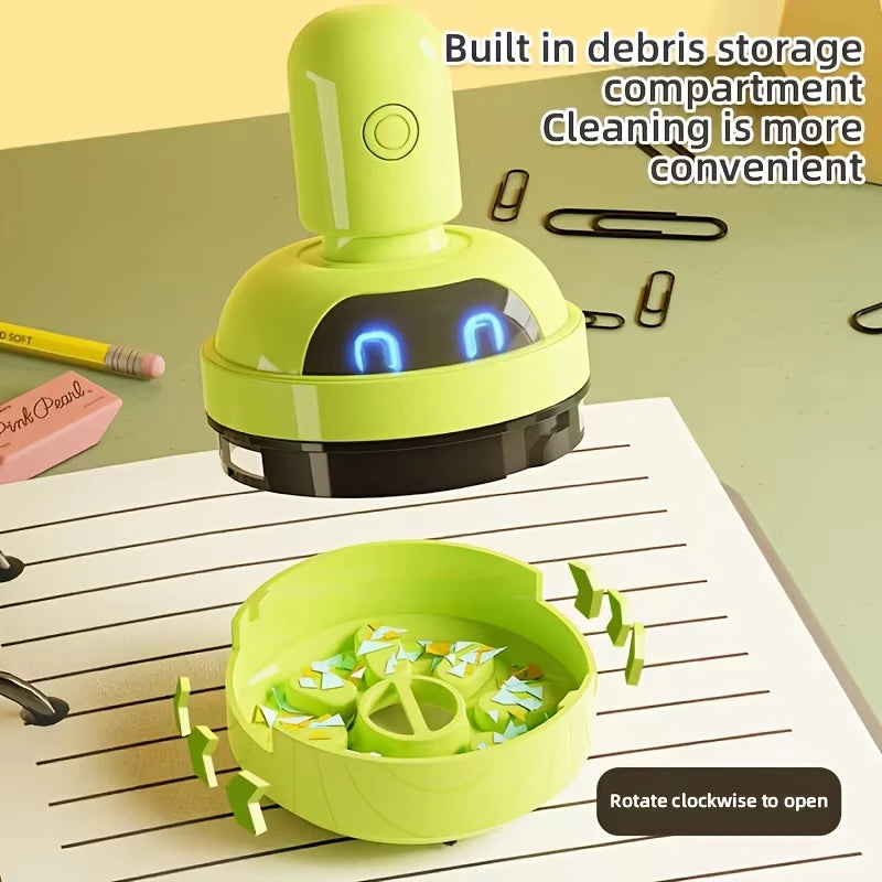 Mini aspirateur de bureau Portable, Rechargeable par Usb, 3 vitesses, collecteur de poussière pour ordinateur, pour le nettoyage des claviers du bureau et de la maison