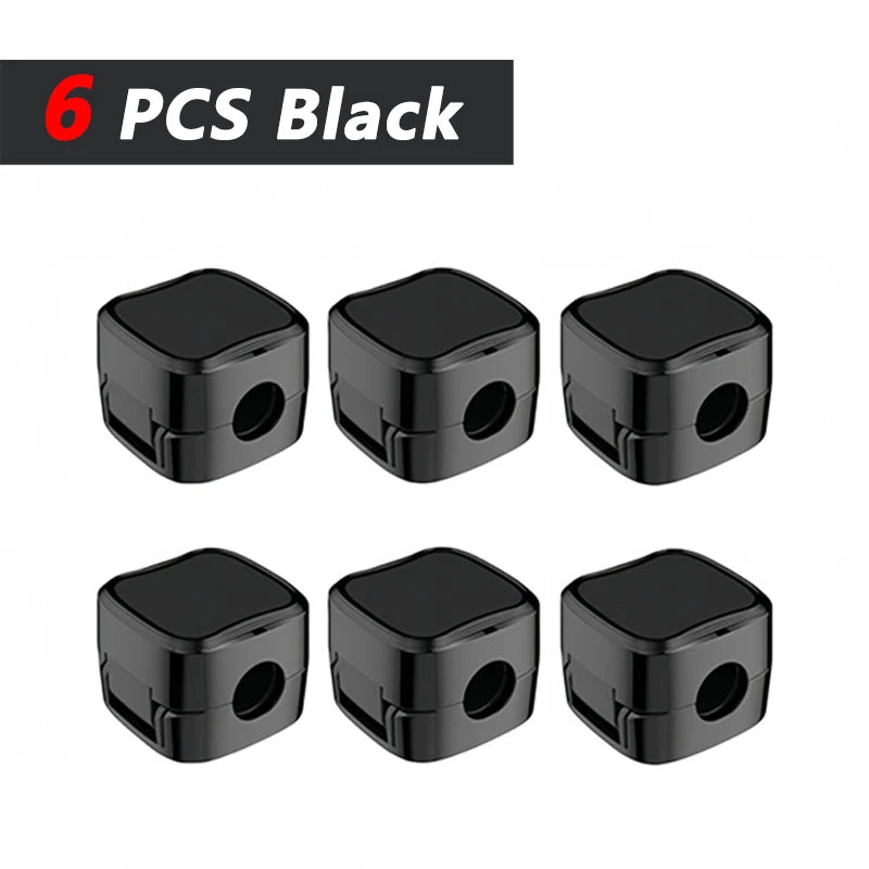 Non-magnétique, robuste  Attaches-câbles réglables pour organiser les cordons |   Organisateur adhésif sous le bureau pour la maison, le bureau, la voiture, le mur, le bureau de travail