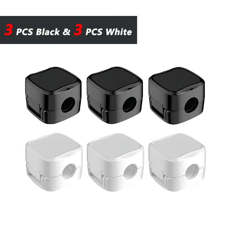 Non-magnétique, robuste  Attaches-câbles réglables pour organiser les cordons |   Organisateur adhésif sous le bureau pour la maison, le bureau, la voiture, le mur, le bureau de travail