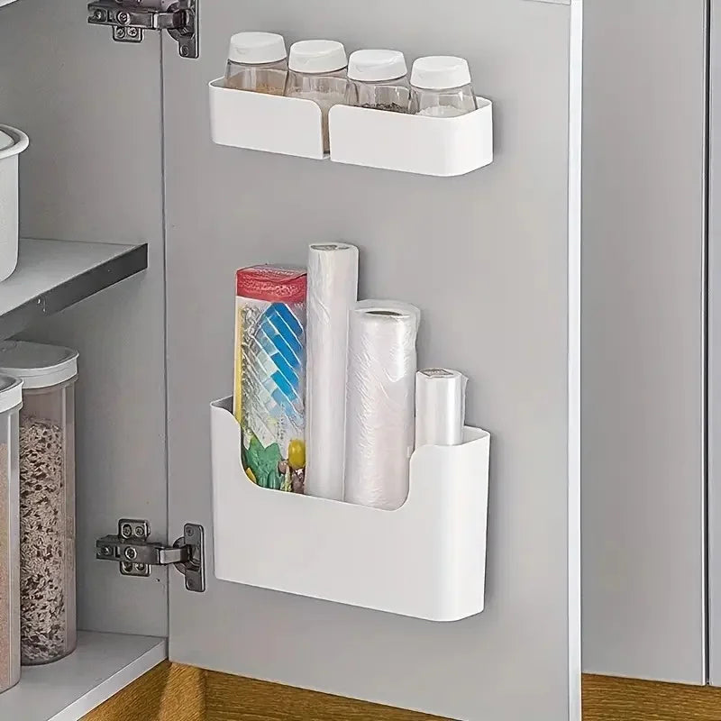 Organisateurs de séparateurs de tiroirs, montage facile pour mur et tiroirs. Multi-usage avec fenêtre de vue pour cuisine, salle de bain et plus.