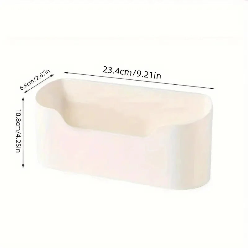 Organisateurs de séparateurs de tiroirs, montage facile pour mur et tiroirs. Multi-usage avec fenêtre de vue pour cuisine, salle de bain et plus.